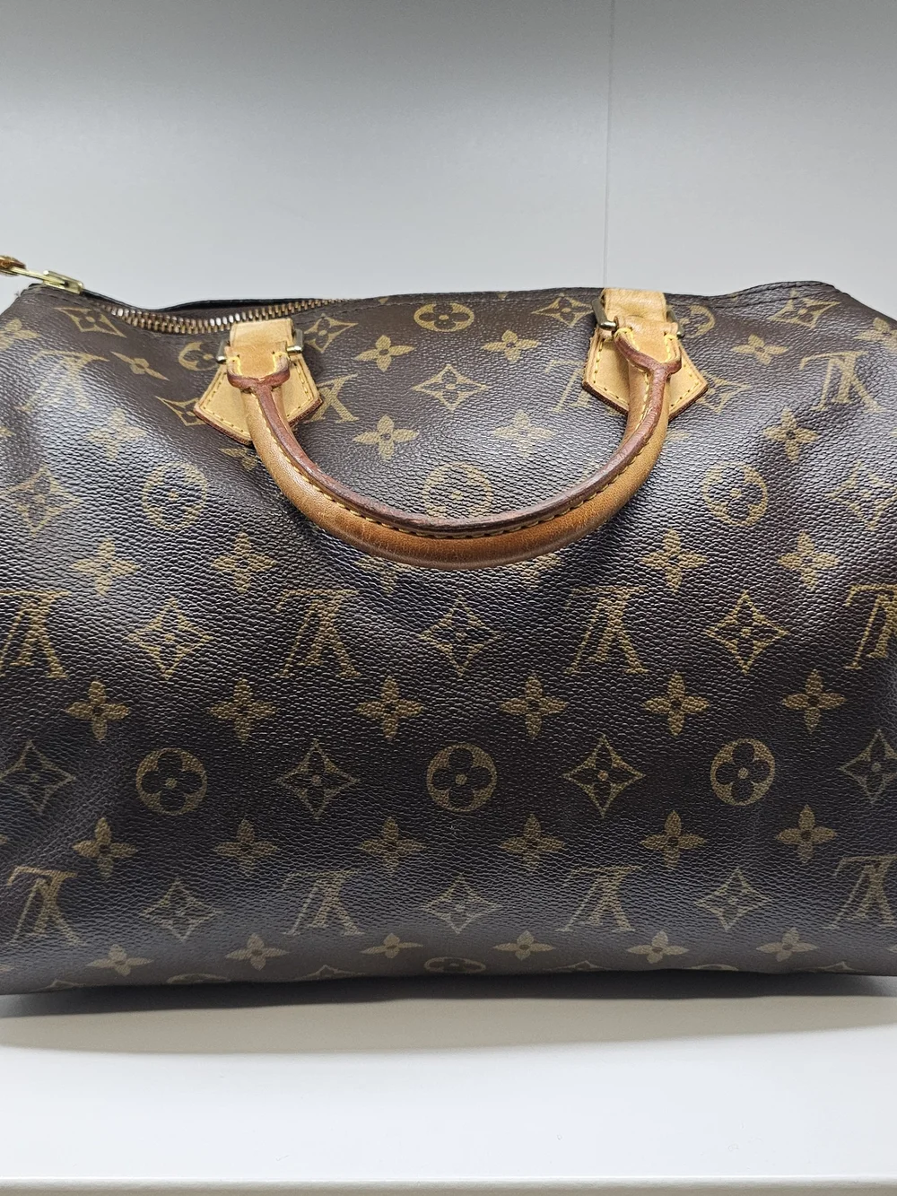 Louis Vuitton Monogram Canvas Speedy Handbag in Brown 30cm - Picture 2 of 15